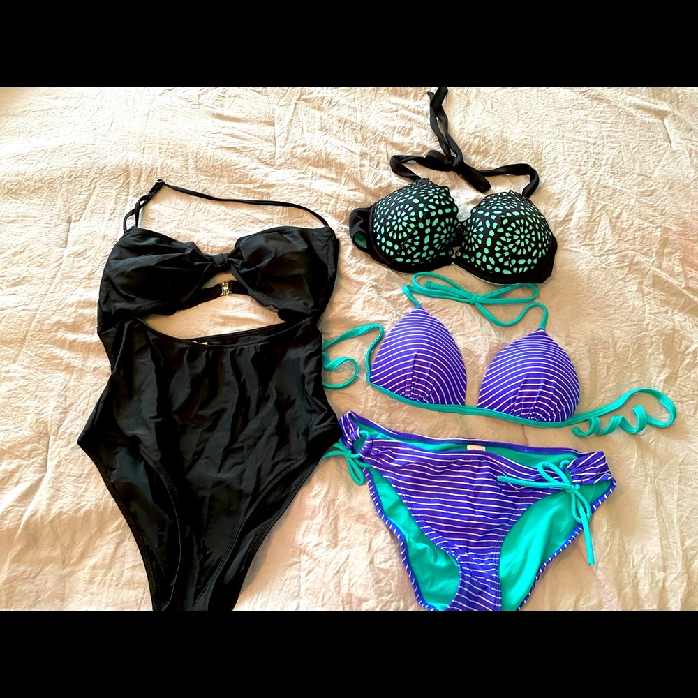 Women’s Swimsuits-size medium. Sold as a lot